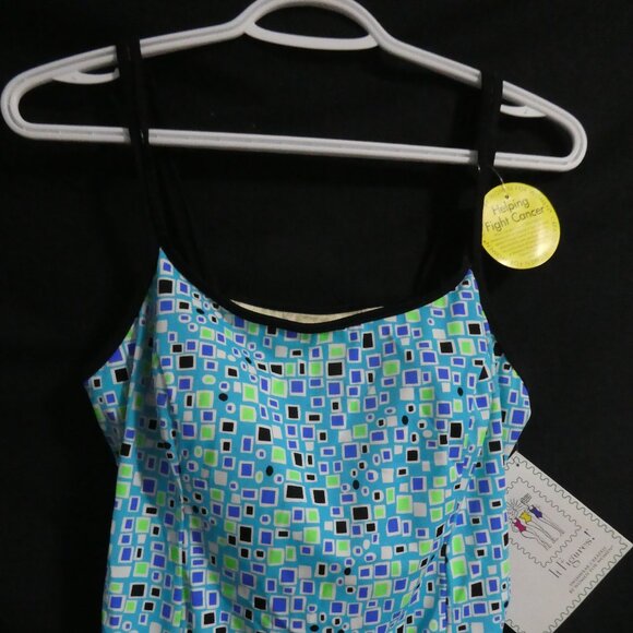 IT FIGURES! | size 12 | Swimsuit Top | Double Spaghetti Strap | NWT - Picture 6 of 16